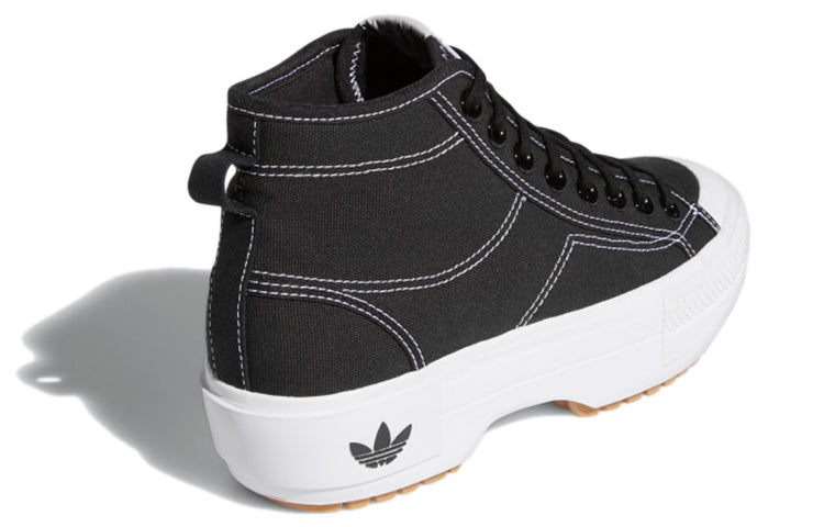 (WMNS) adidas Nizza Trek 'Black White' GZ8857