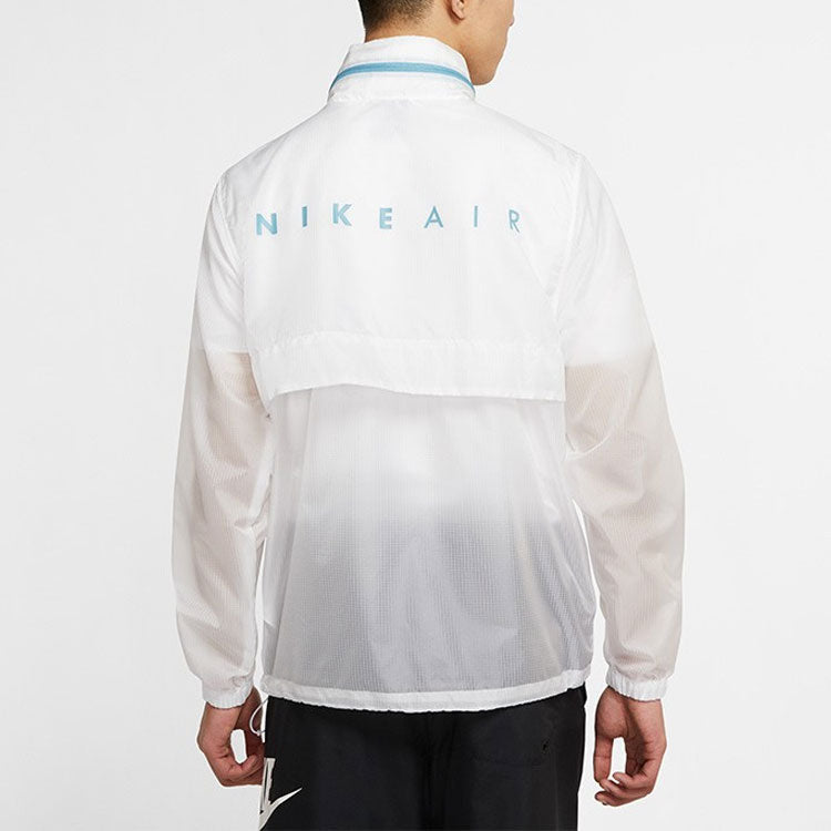 Nike Sportswear Full-length zipper Cardigan Jacket White CW4820-100