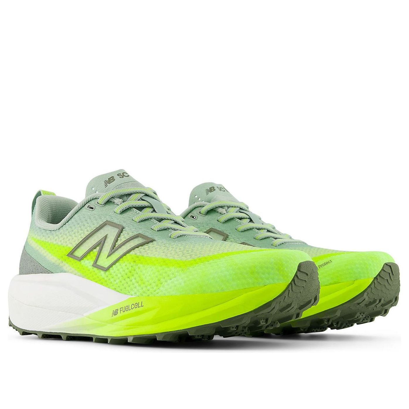 (WMNS) New Balance FuellCell SuperComp Trail v2 'Alkaline Green Dark Peridot' WTRX9E0