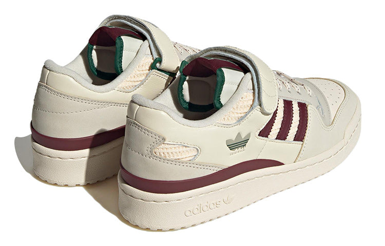 (WMNS) adidas originals Forum 84 Low 'Cream Light Grey Brown Red' H03689