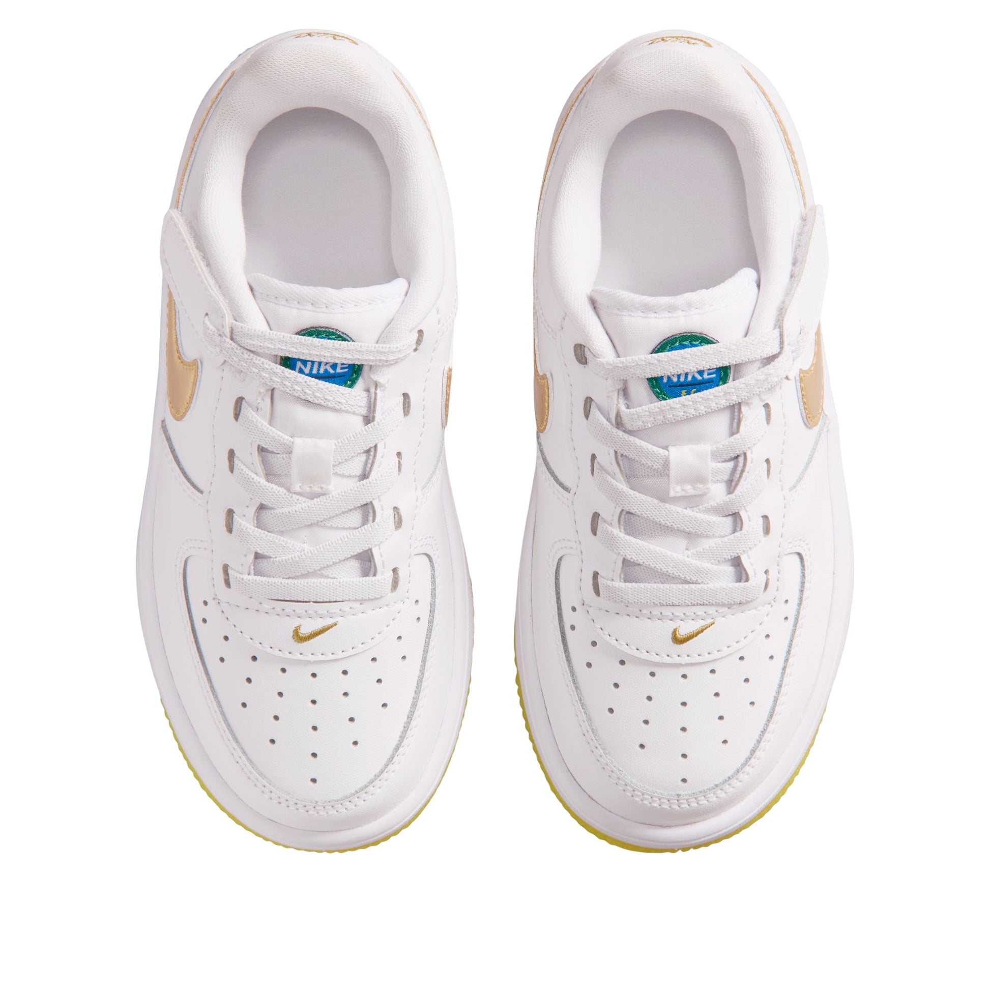 (PS) Nike Force 1 Low EasyOn 'White Soar Sonic Yellow' IR6942-100