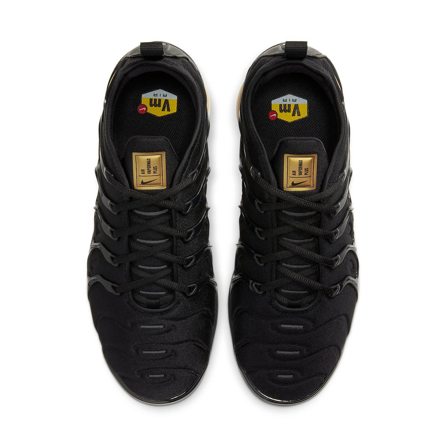 Nike Air VaporMax Plus 'Triple Black Gold' CW7299-001