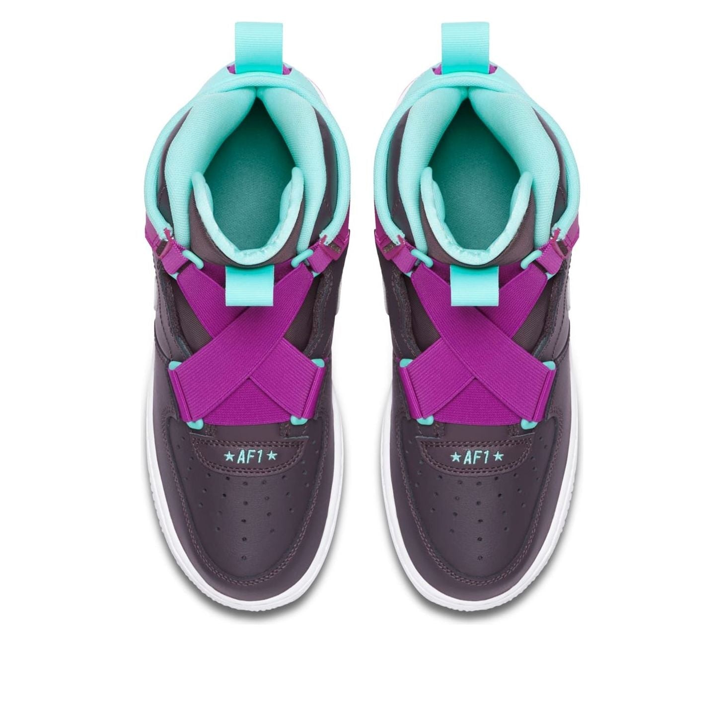 (GS) Nike Air Force 1 Highness 'Thunder Grey Hyper Violet' BQ3598-002