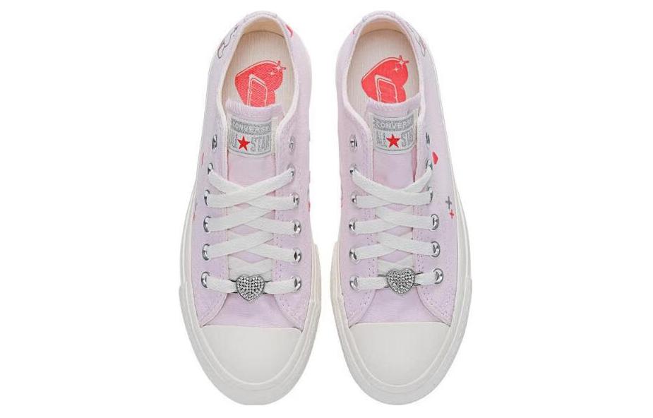 (WMNS) Converse Chuck Taylor All Star Lift Platform Y2K Heart Low Top 'Pale Pink' A09115C