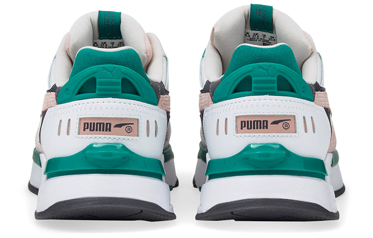 (WMNS) PUMA Mirage Sport Pop Running Shoes White/Green 382747-02