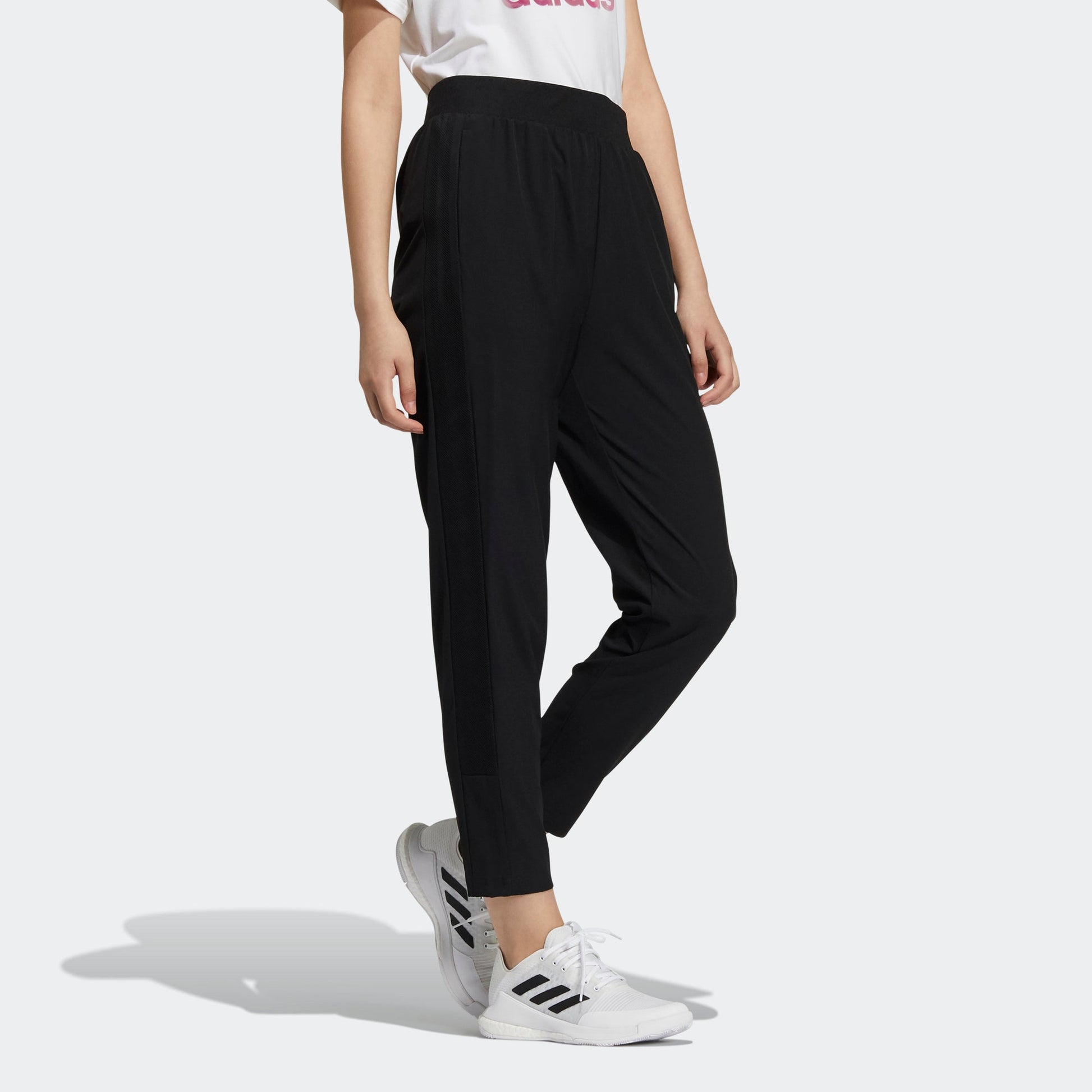 (WMNS) adidas Sportswear Future Icons Light Woven Pants Asia Sizing 'Black' H09724