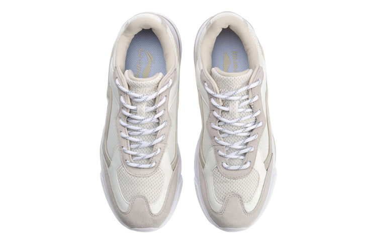 Li-Ning Reverses Classical Light Leisure Low 'White Grey' AGCN293-3