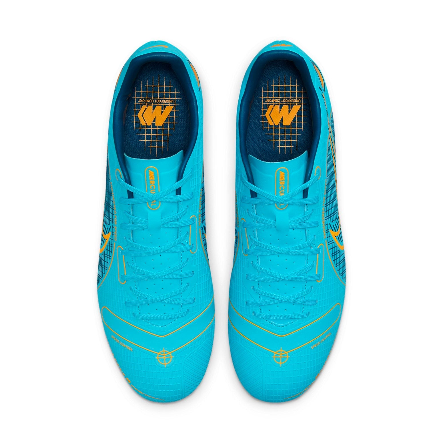Nike Mercurial Vapor 14 Academy HG 'Blue Orange' DJ2871-484