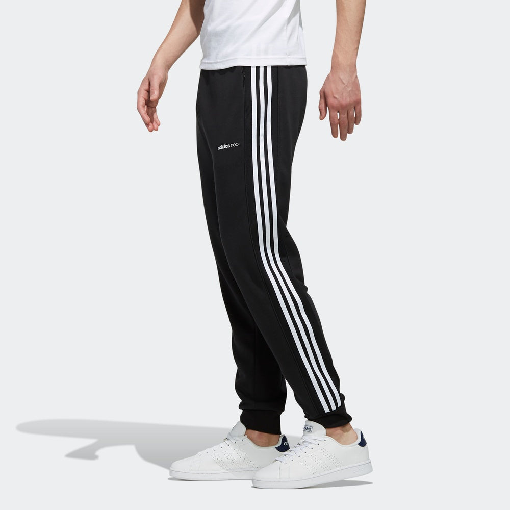adidas neo M CS MSH PNL TP Side Stripe Bundle Feet Sports Pants Black EI4493