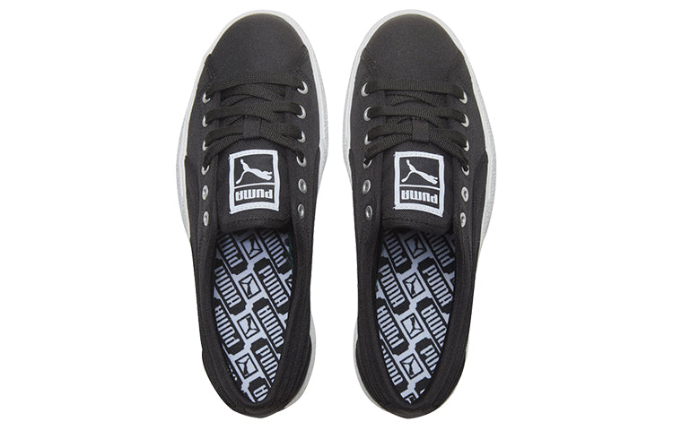 (WMNS) PUMA Love Canvas Black/White Casual Board Shoes 372411-02