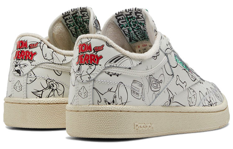 Reebok x Tom & Jerry Club C 'Sketch' FX4011