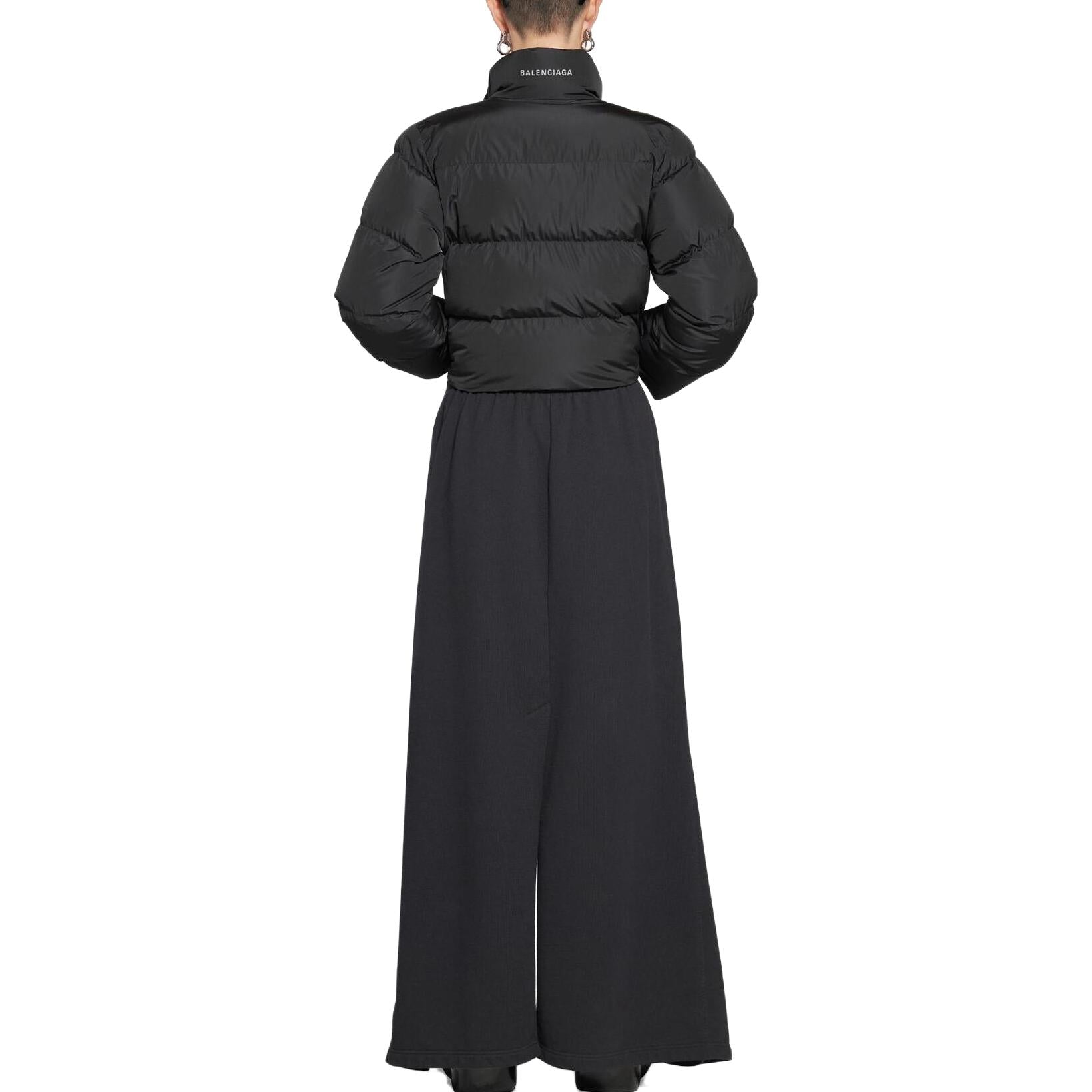 Balenciaga Shrunk Puffer Jacket 'Black' 751101TYD361000