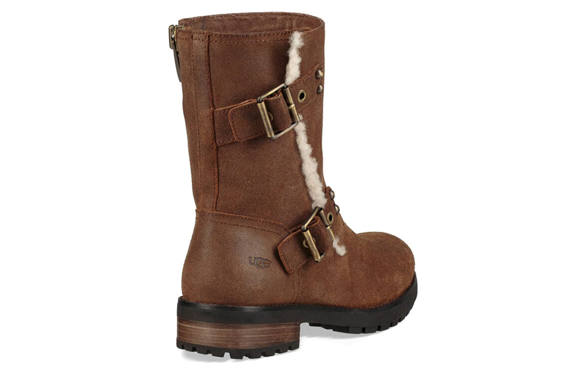 (WMNS) UGG Niels II Fleece Lined Snow Boots Brown 1095130-CPM