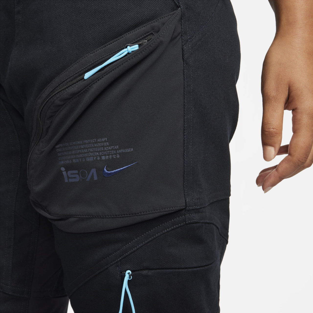 Nike ISPA Trousers 2.0 Asia Sizing 'Black' FB2713-010