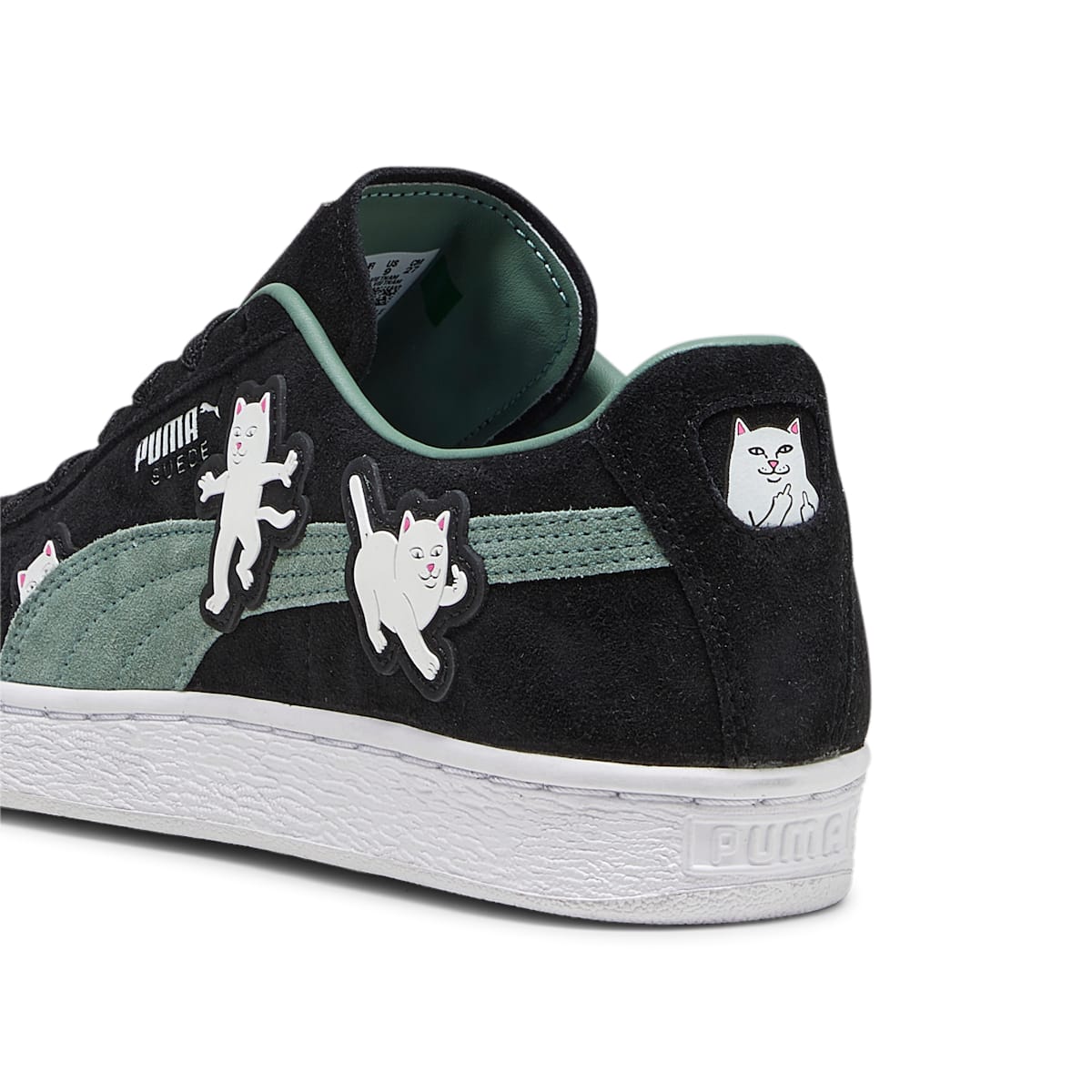 PUMA Suede x RIPNDIP 'Lord Nermal - Black Eucalyptus' 393872-01