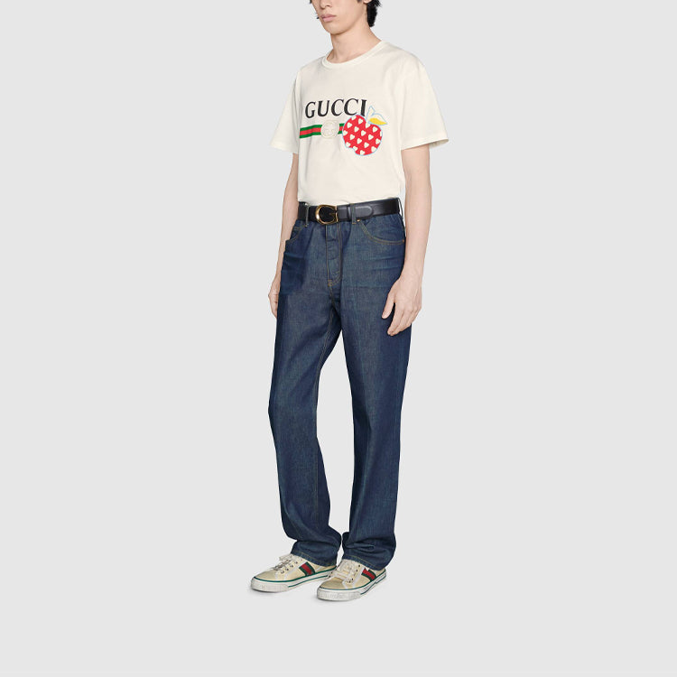 Gucci Les Pommes T-shirt 'Ivory' 548334-XJDNC-9095