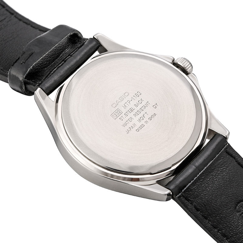 CASIO General DRESS Japan / South Korea Fashion Couple White Dial White Analog MTP-1183E-7B&LTP-1183E-7A