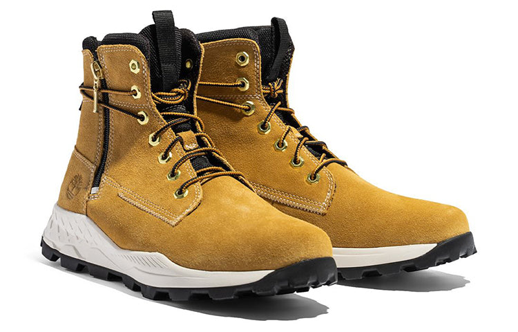 Timberland Brooklyn Side Zip Boot 'Wheat Nubuck with Camo' A5YV7231