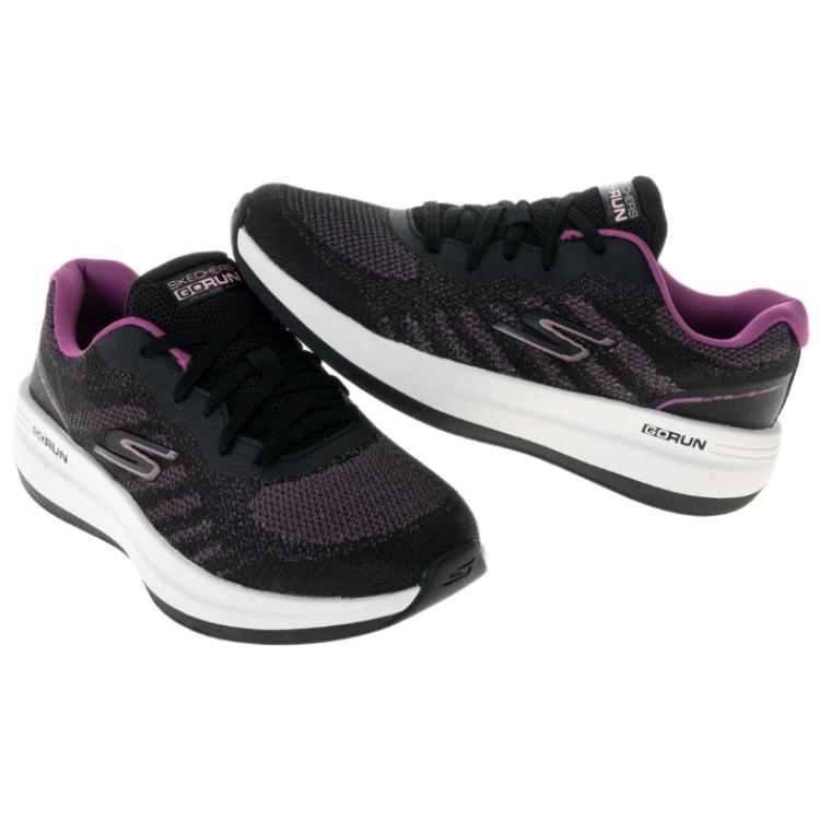 (WMNS) Skechers Go Run Pulse 2.0 'Black Purple' 129106-BKPR