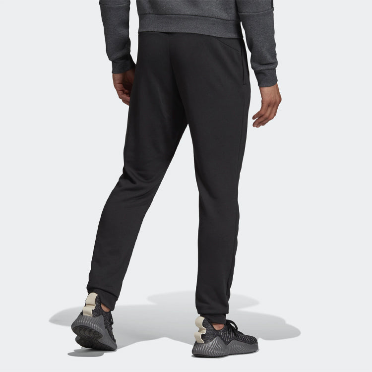 adidas Athleisure Casual Sports Knit Long Pants Black EI5564