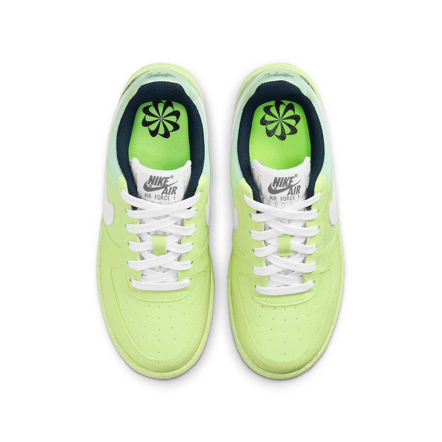(GS) Nike Air Force 1 Crater 'Light Lemon Twist' DH4339-700