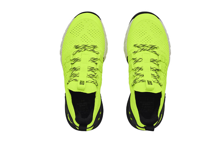 (GS) Under Armour Project Rock 3 'High-Vis Yellow Black' 3023270-306