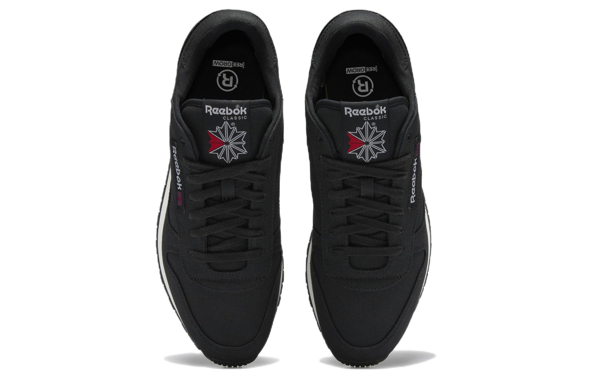 Reebok Classic Grow Cozy Wear-resistant Black GZ4347