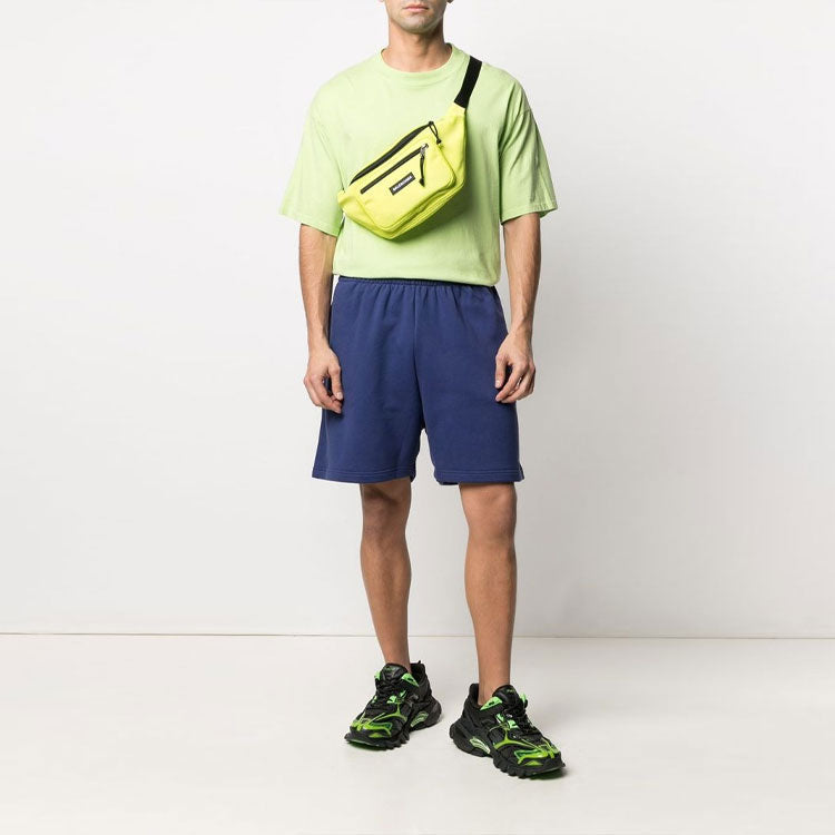 Balenciaga Political Campaign Short 'Blue' 641608TIV531195
