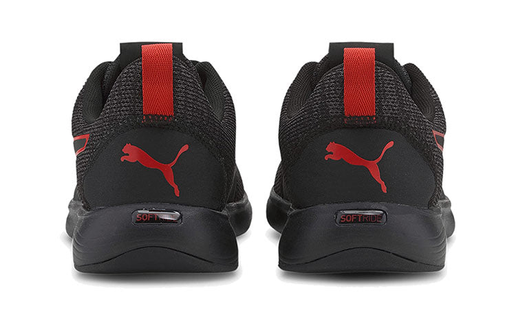 PUMA Softride Vital Clean 'Black Red' 194070-04