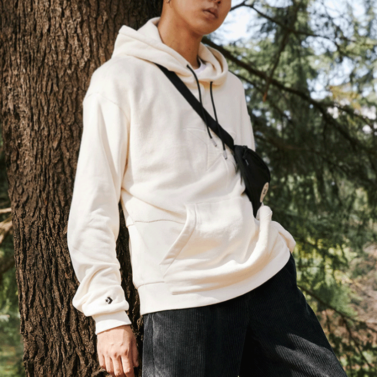 Converse Star Hoodie Asia Sizing 'Beige' 10023517-A01