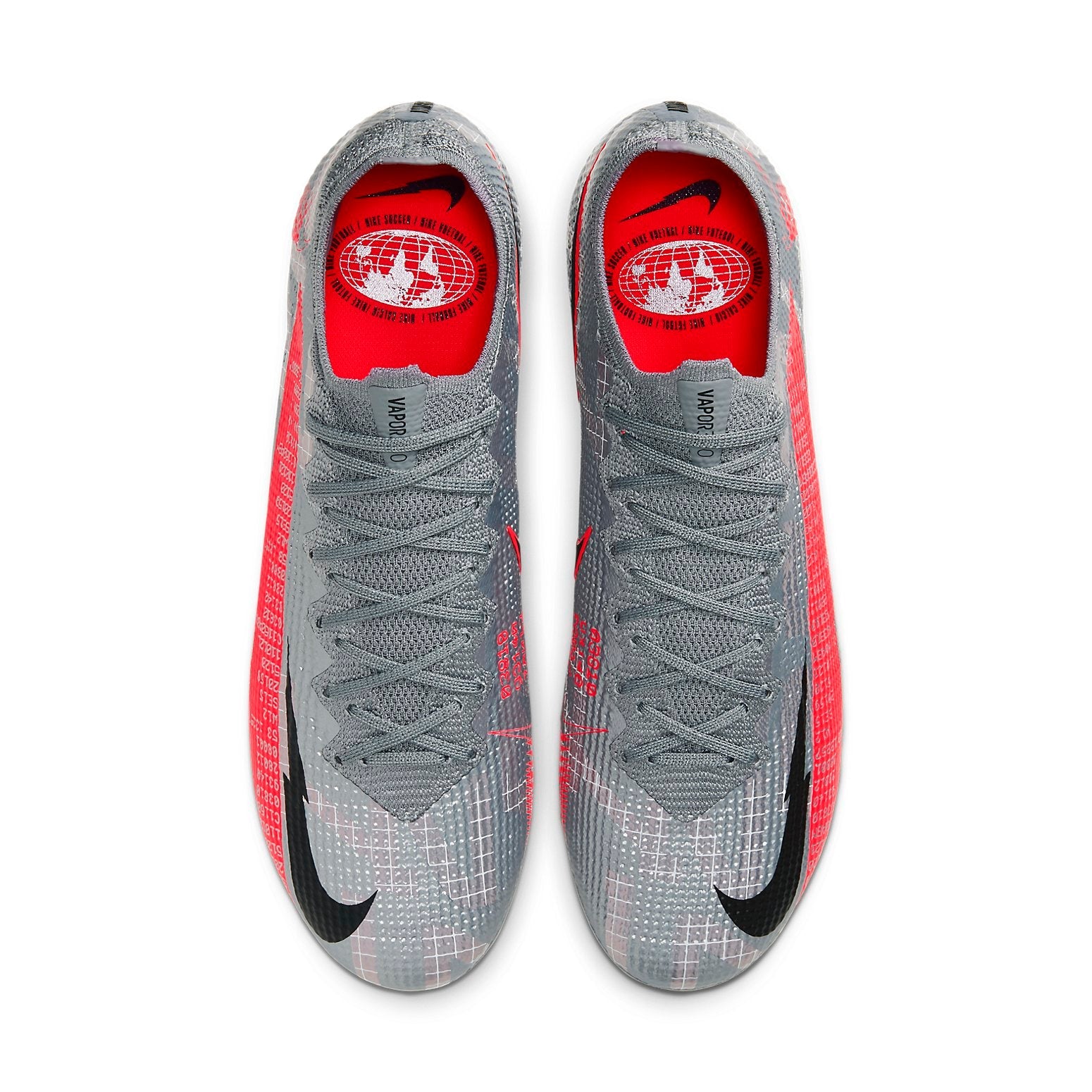 Nike Mercurial Vapor 13 Elite AG Pro 'Metallic Grey Crimson' AT7895-906