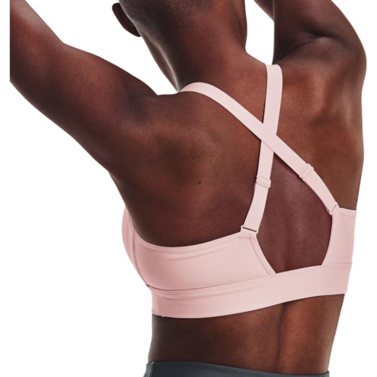 (WMNS) Under Armour Continuum Mid Sports Bra 'Light Pink' 1372559-676