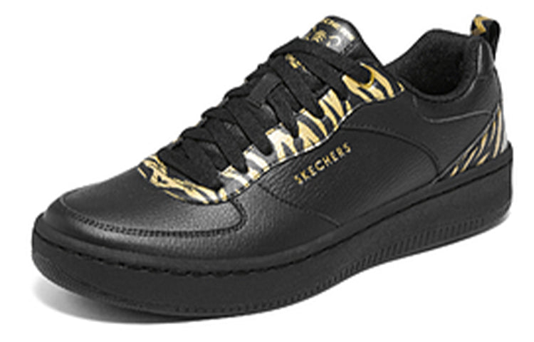(WMNS) Skechers Sport Shoes 'Black Gold' 896049-BKGD