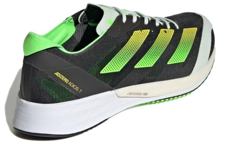 adidas Adizero Adios 7 'Black Solar Green' GY8409
