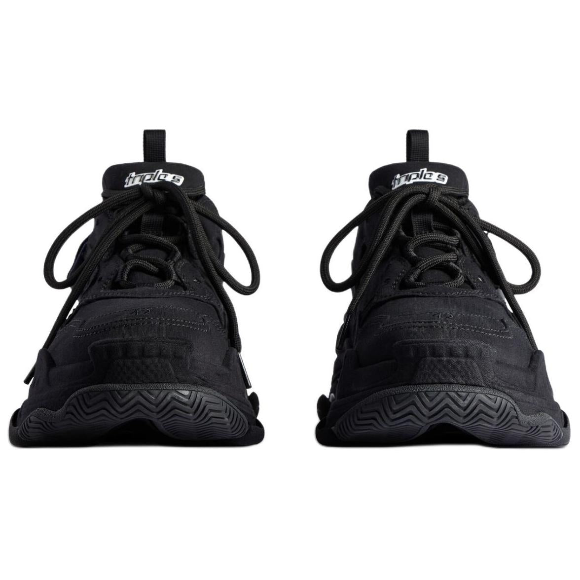 Balenciaga Ginza Triple S Sneakers 'Black' 536737W3TJC1000