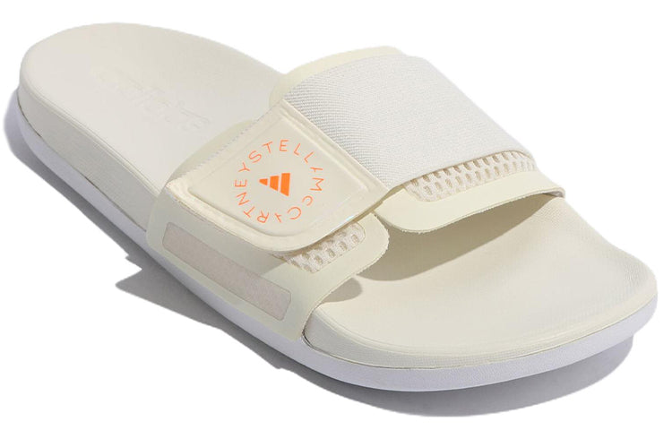 (WMNS) adidas Stella McCartney x Slide 'Off White Signal Orange' GX3119