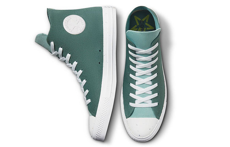 Converse Chuck Taylor All Star Renew Knit High Top Canvas Shoes Green 171489C