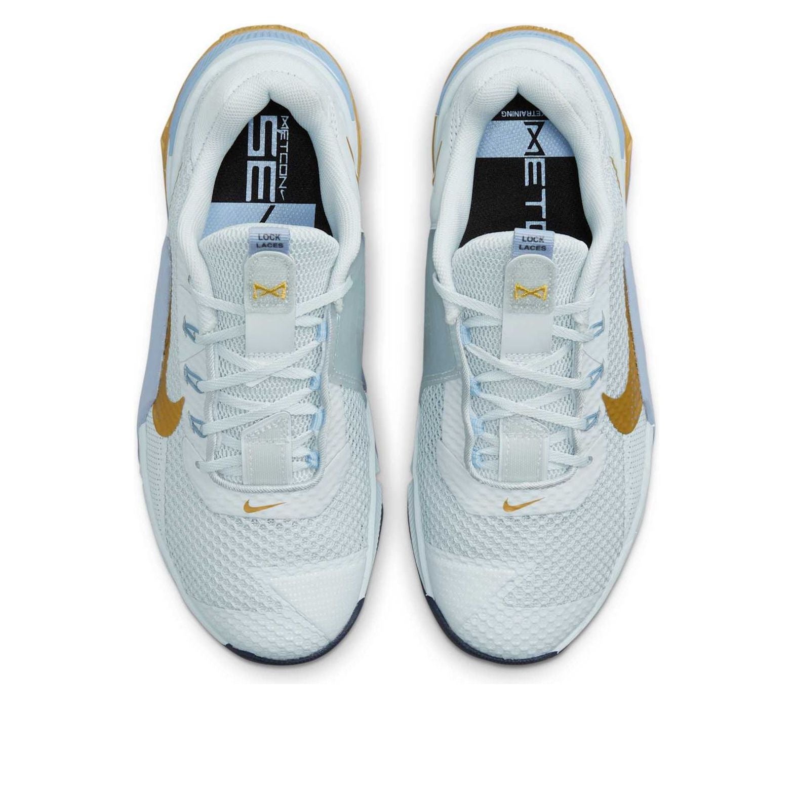 (WMNS) Nike Metcon 7 'Pure Platinum Metallic Gold Coin' CZ8280-049