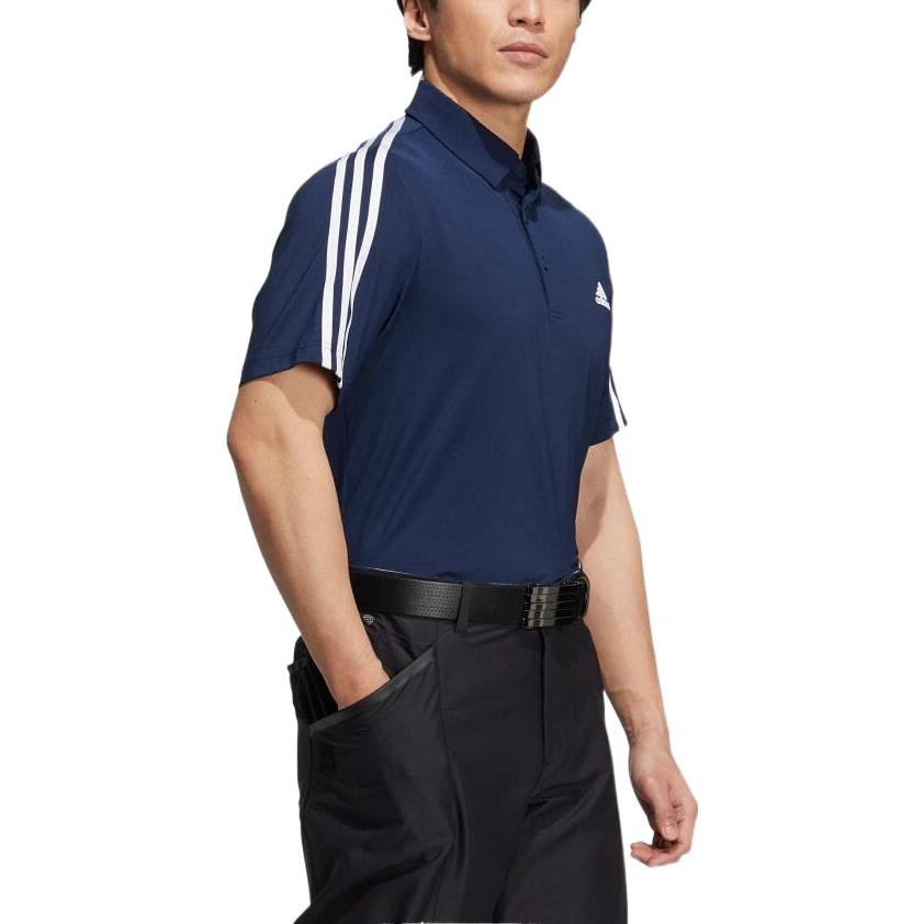 adidas three stripes  Down Shirt Men's Navy Blue HG8270