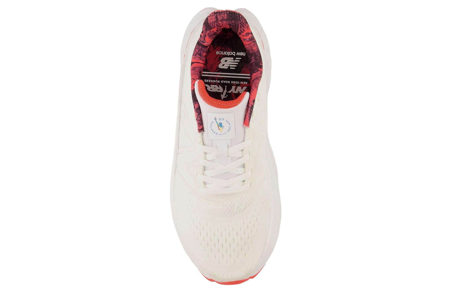 (WMNS) New Balance NYC Marathon Fresh Foam X More V4 'White Electric Red' WMORRR4