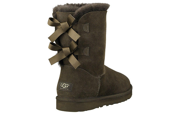 (WMNS) UGG Australia Bailey Bow 'Brown' 1002954-CHO