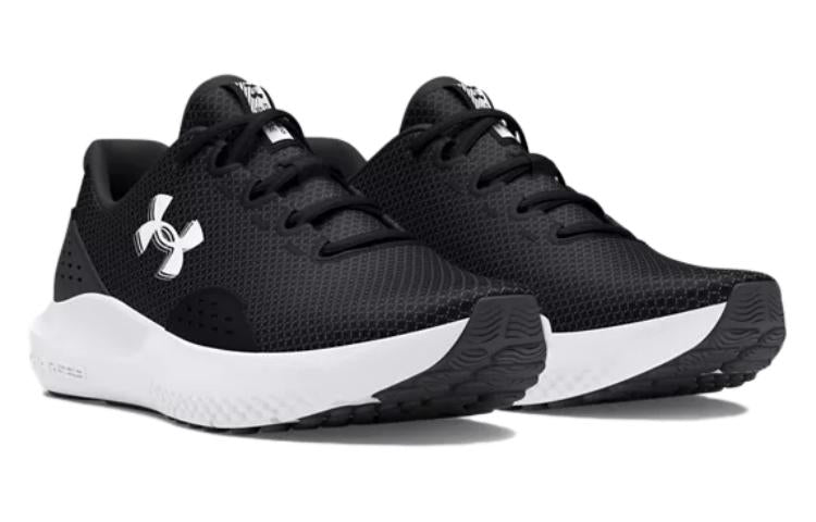 (WMNS) Under Armour Surge 4 'Black White' 3027007-001