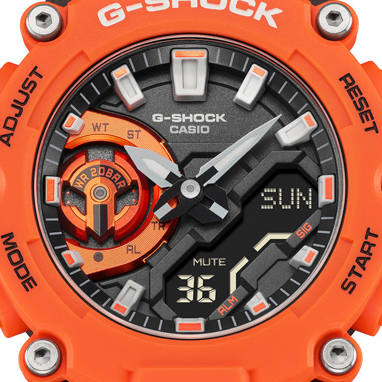 CASIO G-Shock Analog-Digital 'Orange' GA-2200M-4A