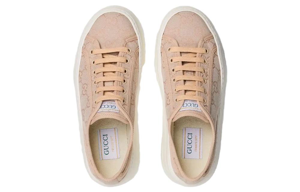 (WMNS) Gucci GG Leather Sneakers 'Neutral' 746766-FABZZ-5641