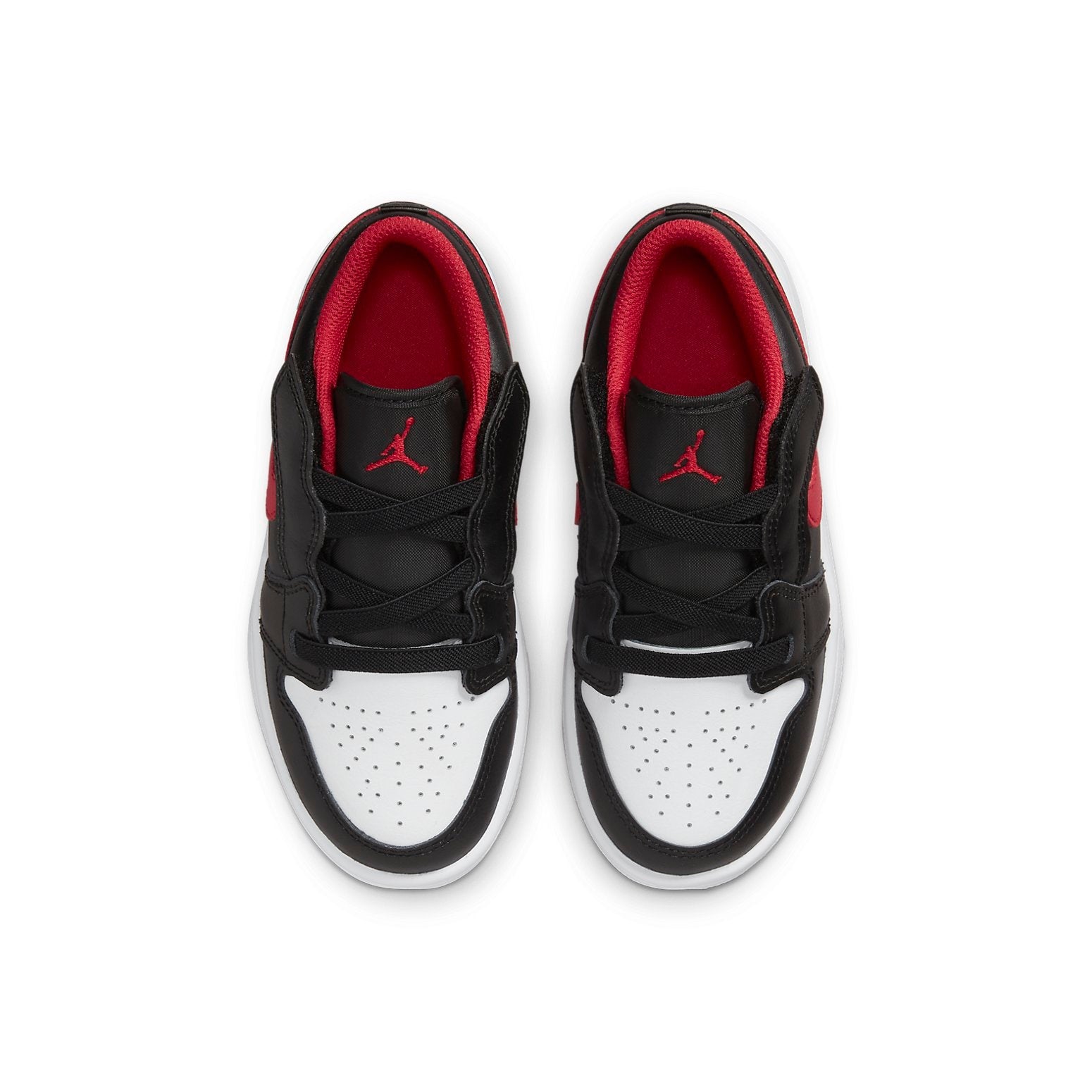(PS) Air Jordan 1 Low 'Black Red' BQ6066-063