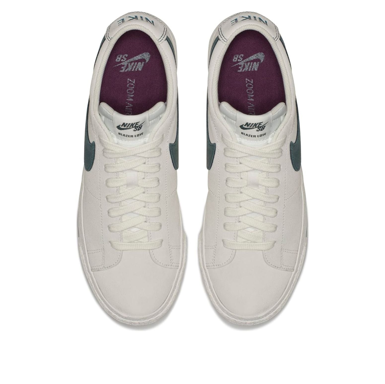 Nike SB Zoom Blazer Low 'White Deep Jungle' 864347-101