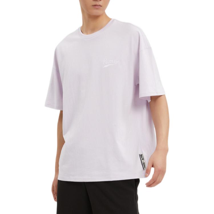 PUMA Logo Tee 'Pink' 537874-17