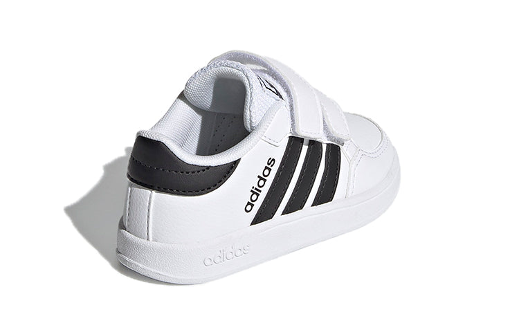 (TD) adidas Breaknet 'White Black' FZ0090