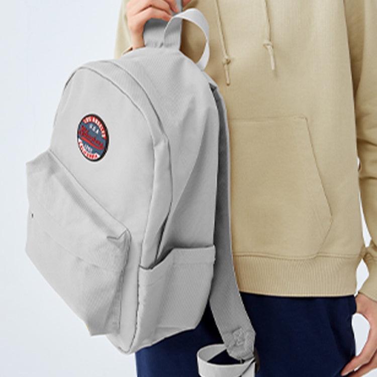 (WMNS) Skechers Casual Large Capacity Backpack 'White Red' L419U033-00MV