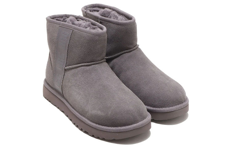 (WMNS) UGG Mini Side Logo 'Grey' 1122558-SHA
